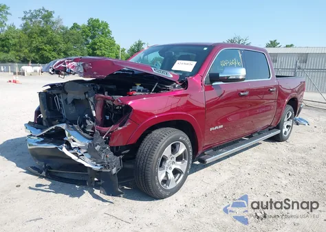 2020 Ram 1500 Laramie 4X4 5'7 Box z USA, uszkodzony, nr VIN 1C6SRFJT9LN236221